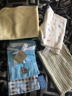 Baby receiving blankets