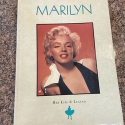 Large Marilyn Monroe Her Life & Legend Book 