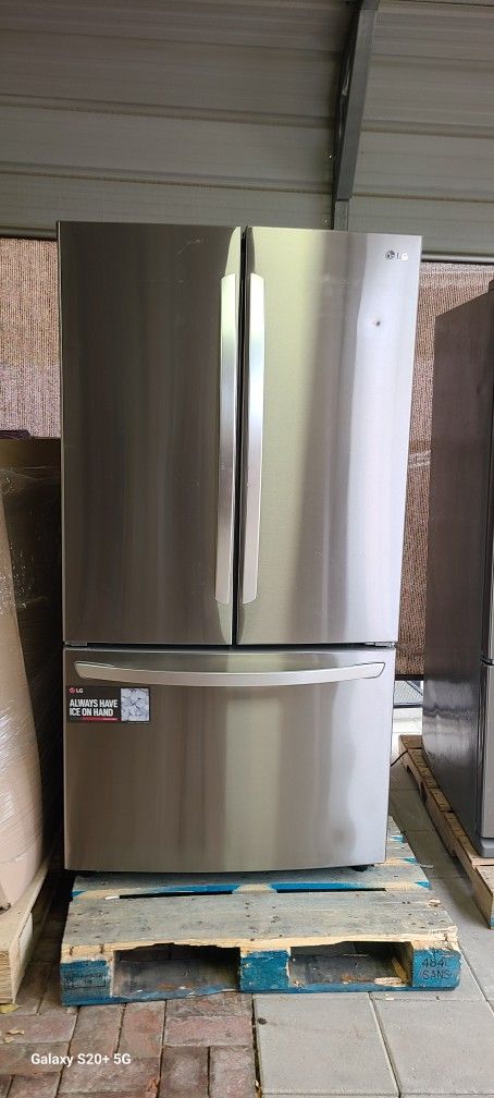 29 Cu.ft 3-door French Door Refrigerator In Stainless Steel 