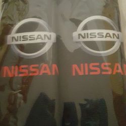 Seat belt covers Leather