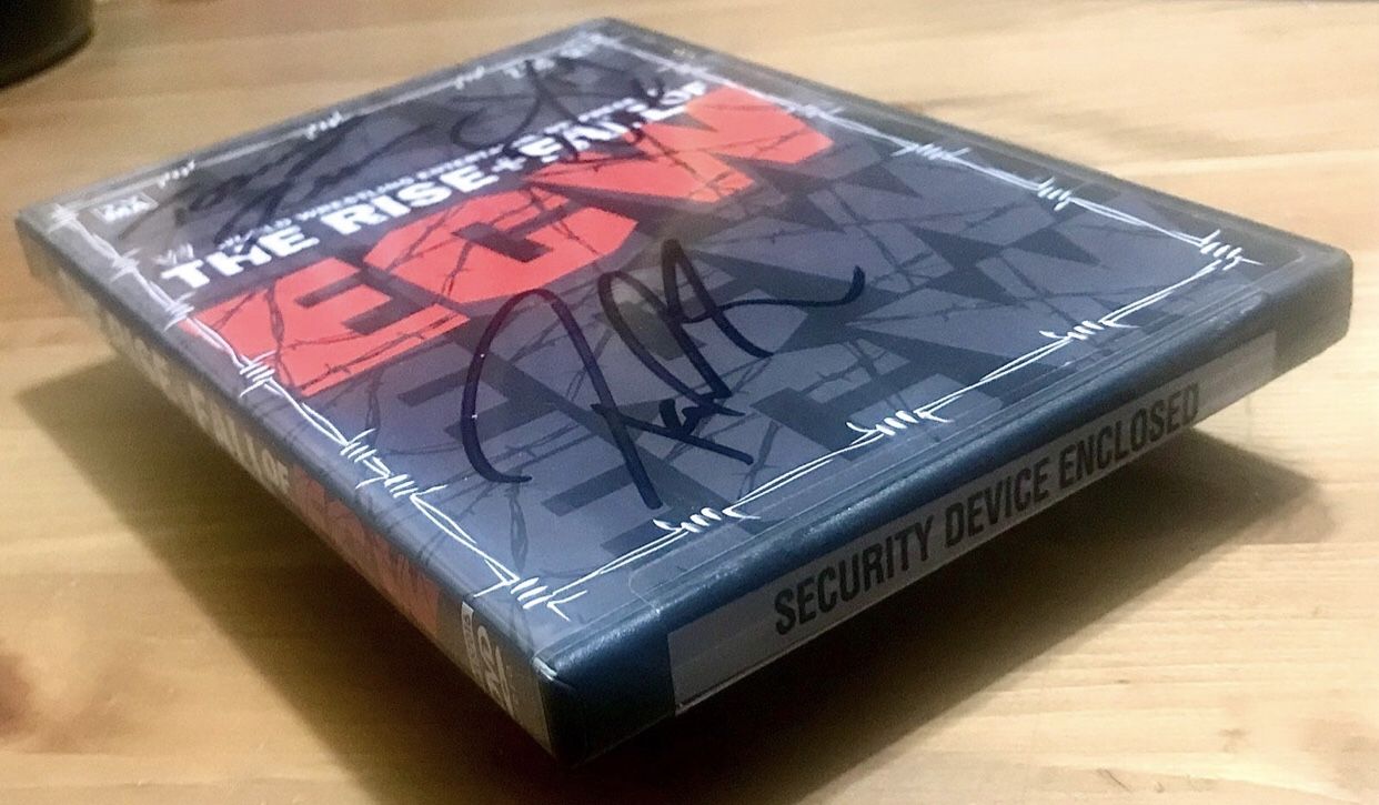 Sealed & Signed DVD WWE Presents The Rise + Fall of the ECW