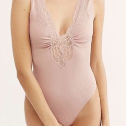 Free People Intimately First Call Lace Bodysuit – Small, NWOT