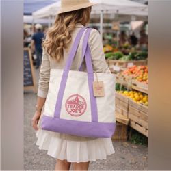 Brand New Trader Joes Canvas Tote Bag