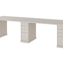 IKEA Klimpen Double Workstation Desk 