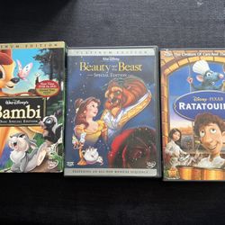 Disney Dvds, $10 For All Three