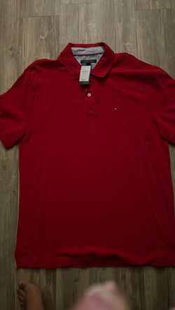 Tommy Hilfiger Red Polo Shirt