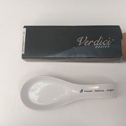 Vintage Verdici Design Ceramic Spoon Rest