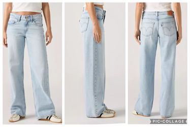 Womens Levi's Superlow Loose Leg Jeans Size 31