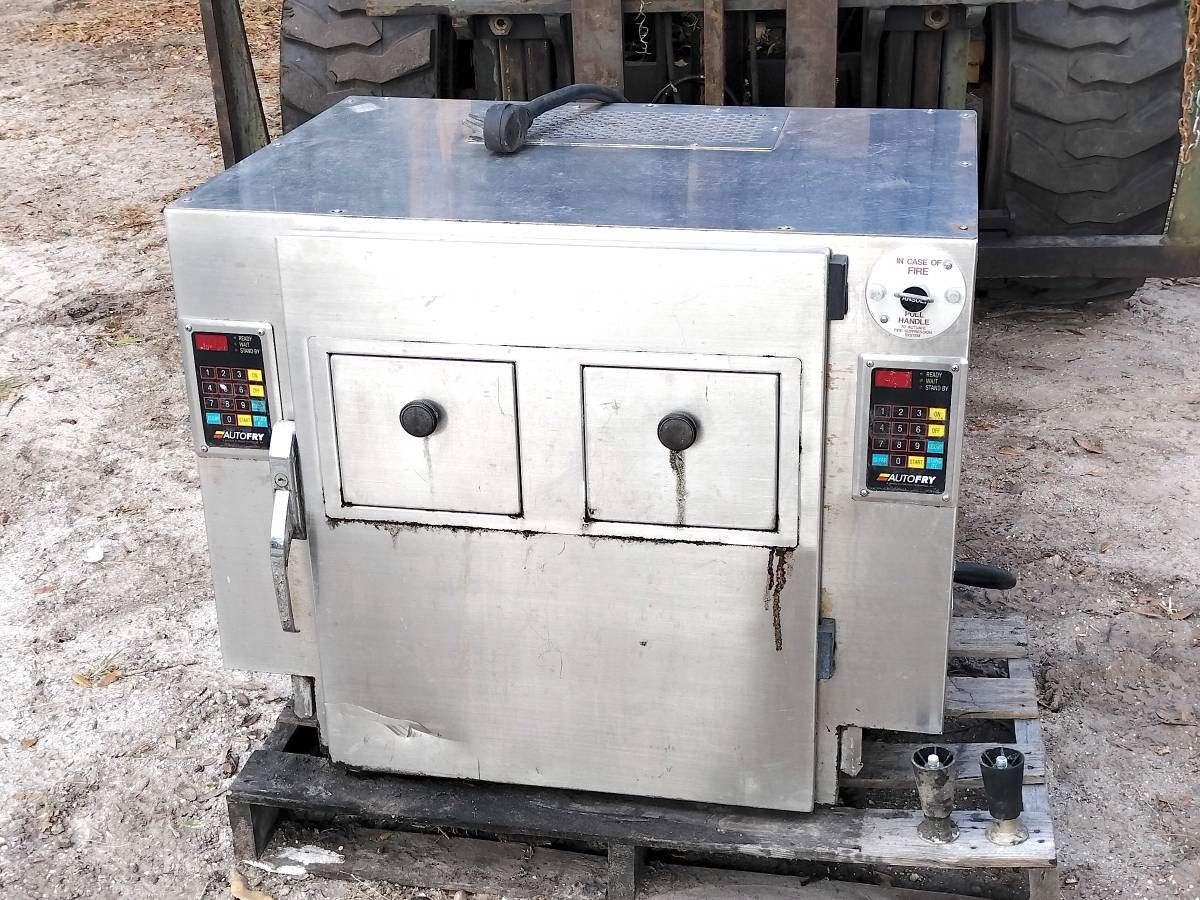 Autofry Double Basket Automatic Ventless Counter Top Fryer MTI 40C