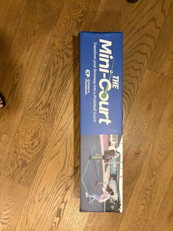 Pickleball court mini court
