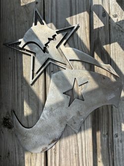 Stainless Steel Texan Logo