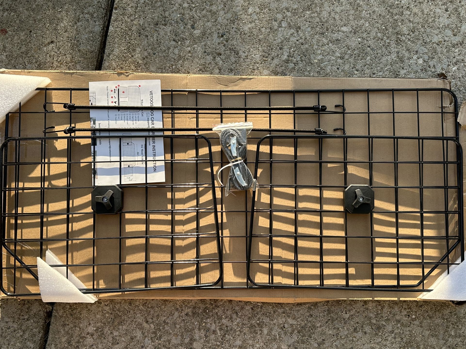 Pet Barrier For Cars / SUVs Fits Most And Adjustable