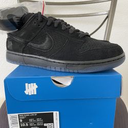 NEW Nike Dunk Low SP Undefeated 5 On It Black