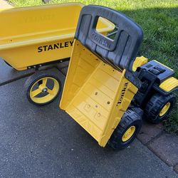 Tonya and Stanley  wagon toy