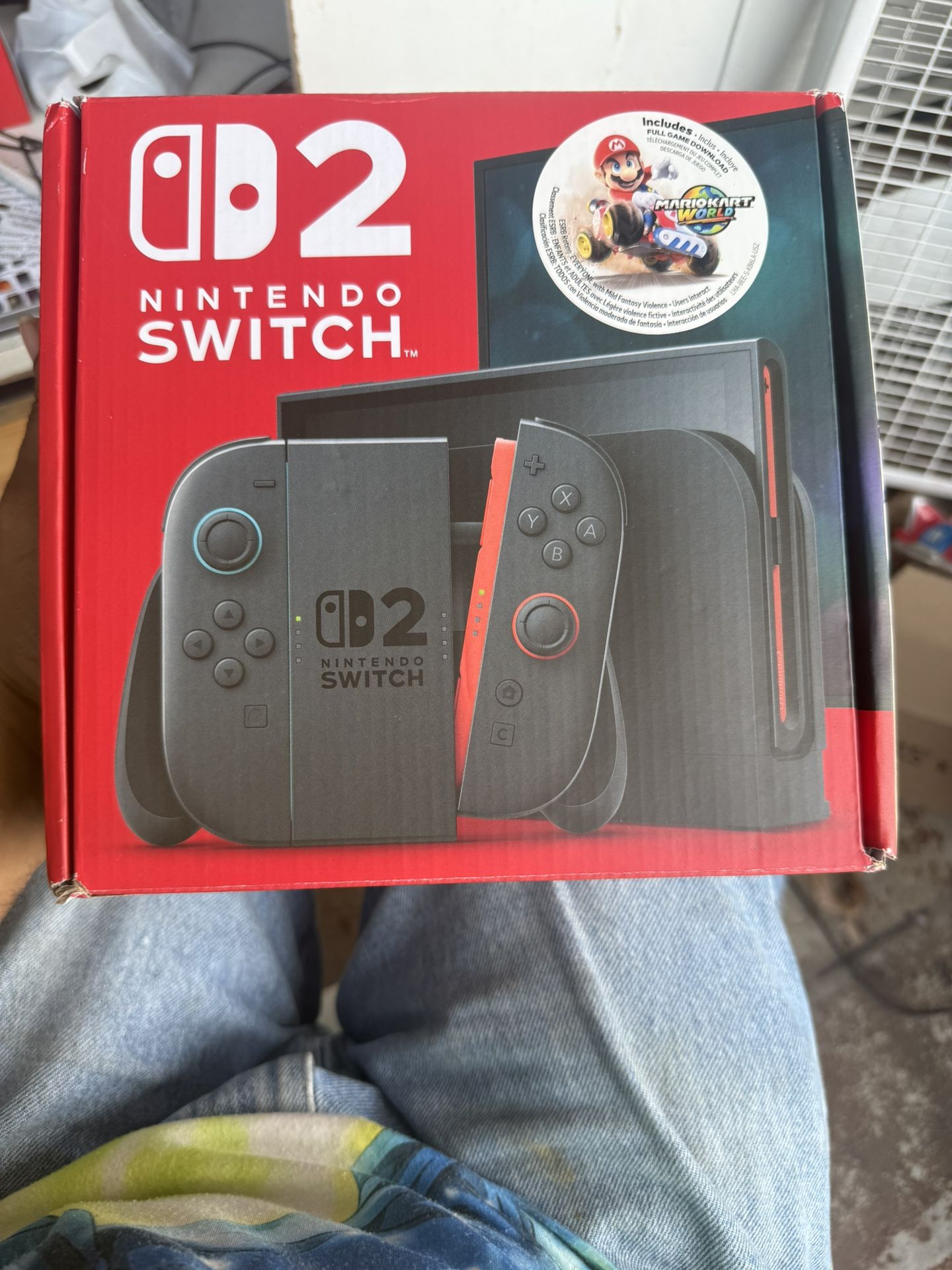 Nintendo Switch 2 brand new Mario kart bundle 500