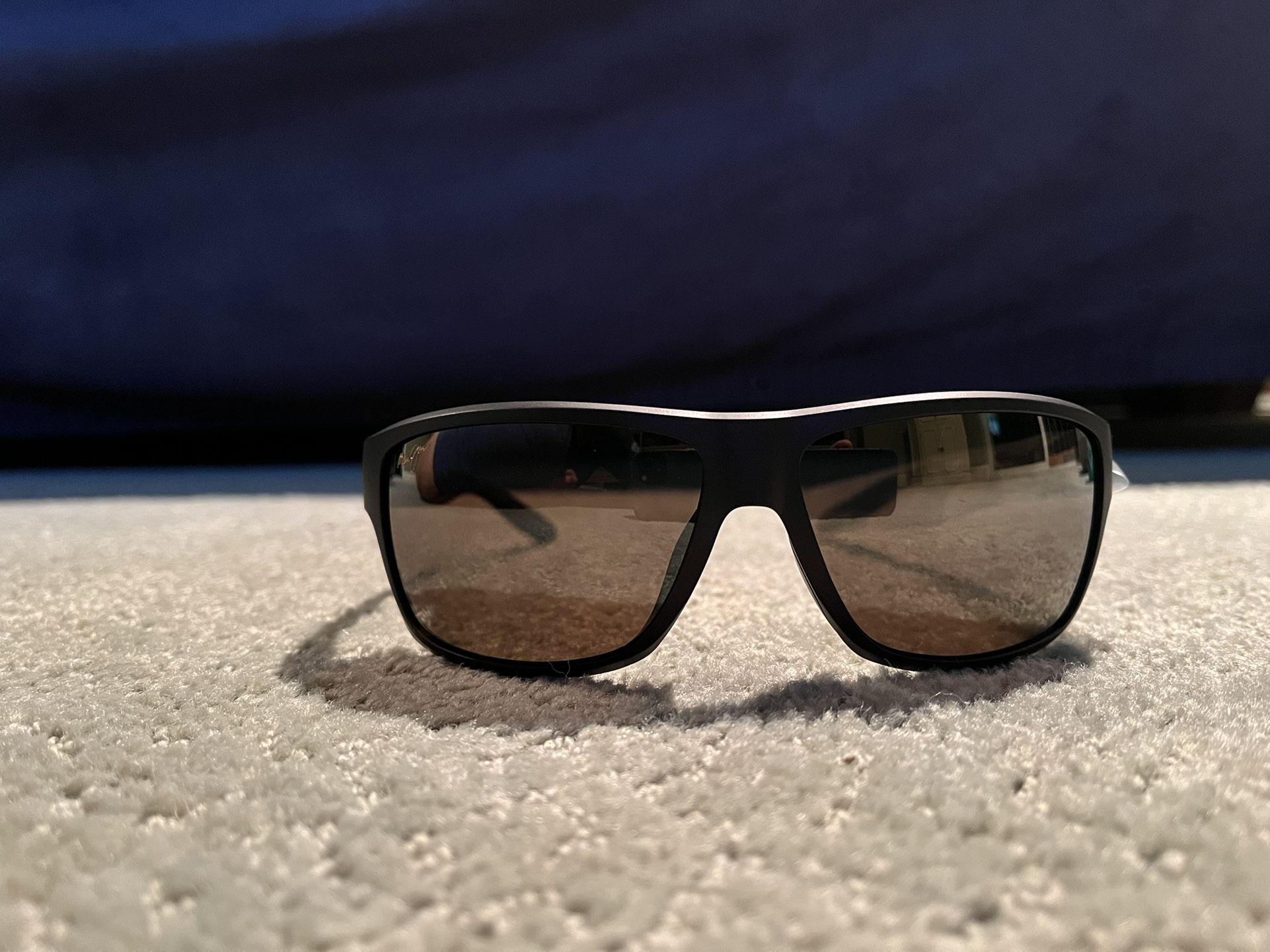 Maui Jim Pohaku Sunglasses Matte Brown Jewelry Accessories