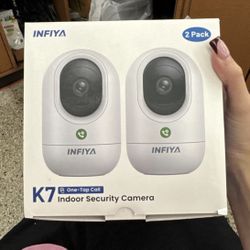 Indoor Security Camaras 2pk