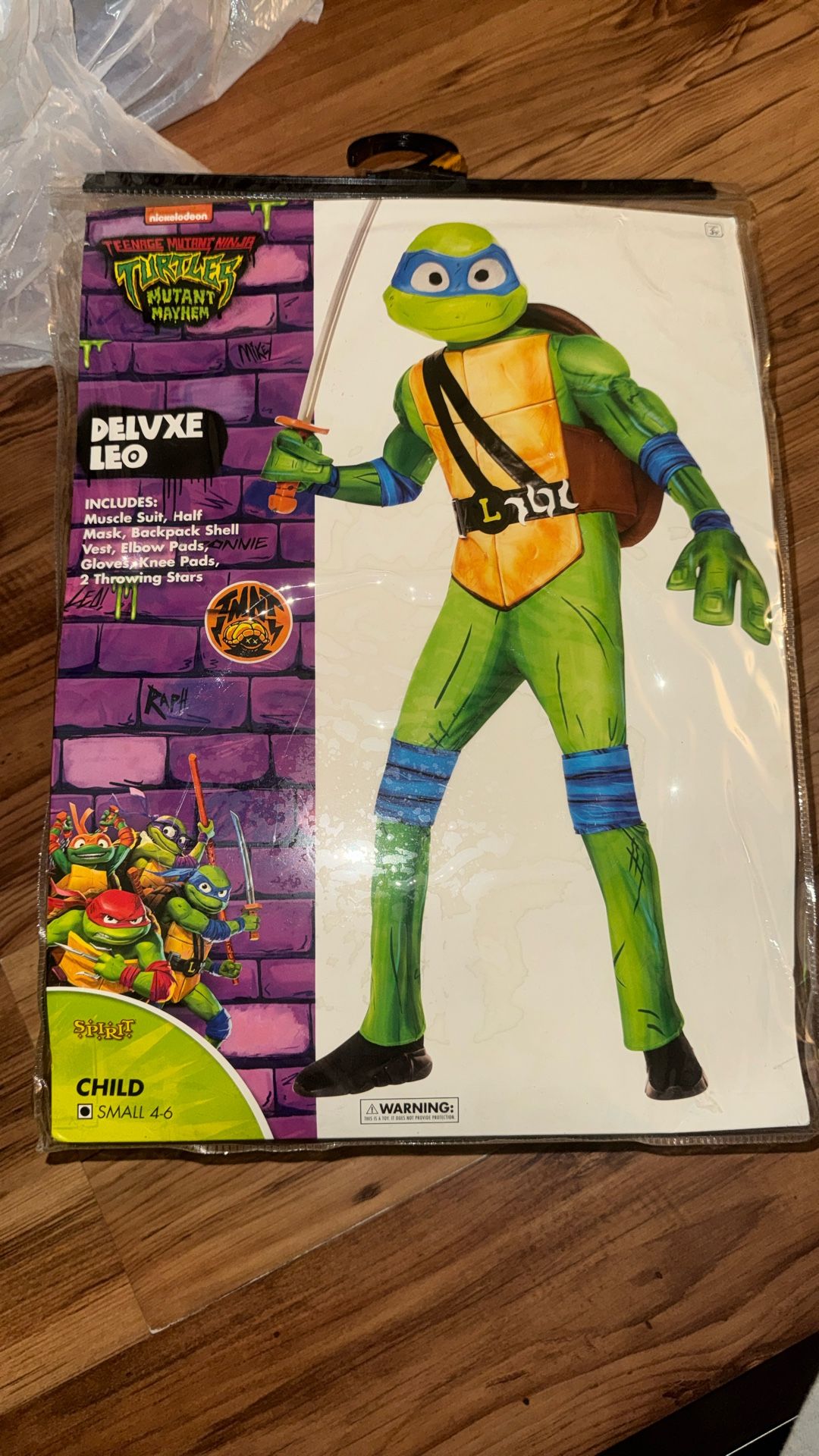 Ninja Turtles Deluxe Leo Halloween Costume