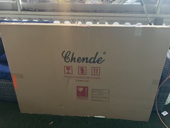 Chende 32" x 47" Beveled Wall Mirror – NEW in Box