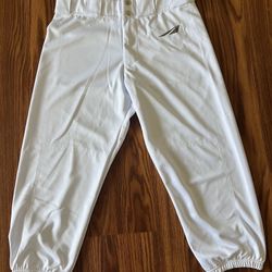 Women’s Medium (30) Softball Pants - White