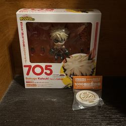 Bakugo Nendoroid with Anniversary Stand