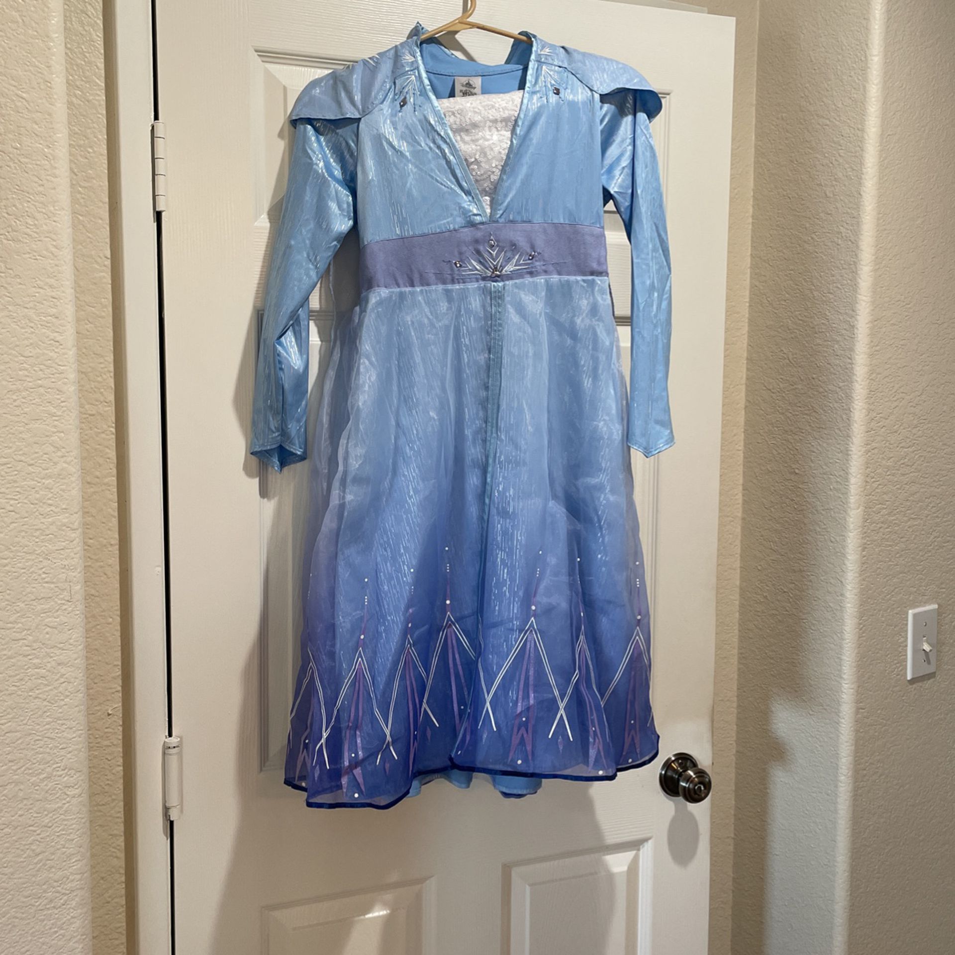 Elsa Frozen Disneyland Dress Size 9-10