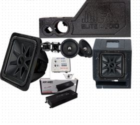 New Bass Package Chevy Center Console Kicker L7s Installed