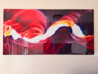 3 panel multi-panel acrylic wall art print