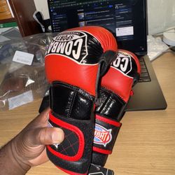 Combat Sports Max Strike MMA training Gloves (open palm Muay Thai Gloves)