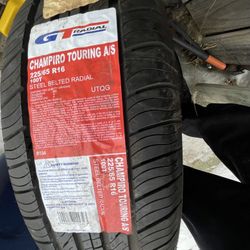 225-65-R16   Pair Of Champiro Tires 