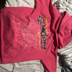 Spider V2 Pink Hoodie 