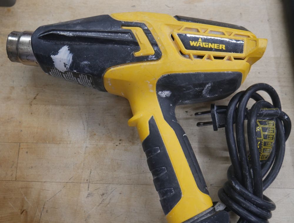 WAGNER HEAT GUN BASIC MODEL (contact info removed) CORDED 880503-2
