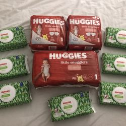 Huggies Diapers And Wipes 