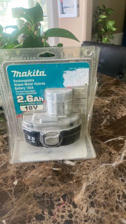 18 V Makita battery old style new in packaging