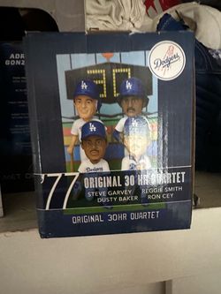 LA Dodgers '77 Original 30 HR Quartet Bobblehead Set