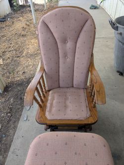 Vintage rocking chair.