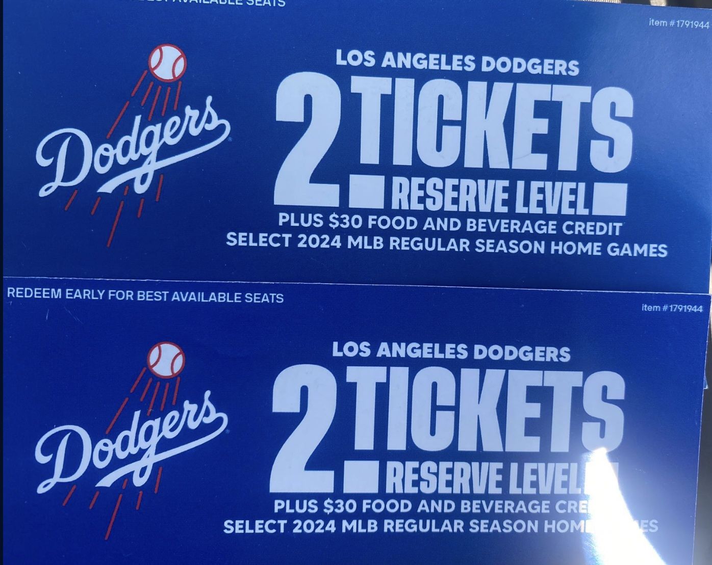 Dodgers Tickets 