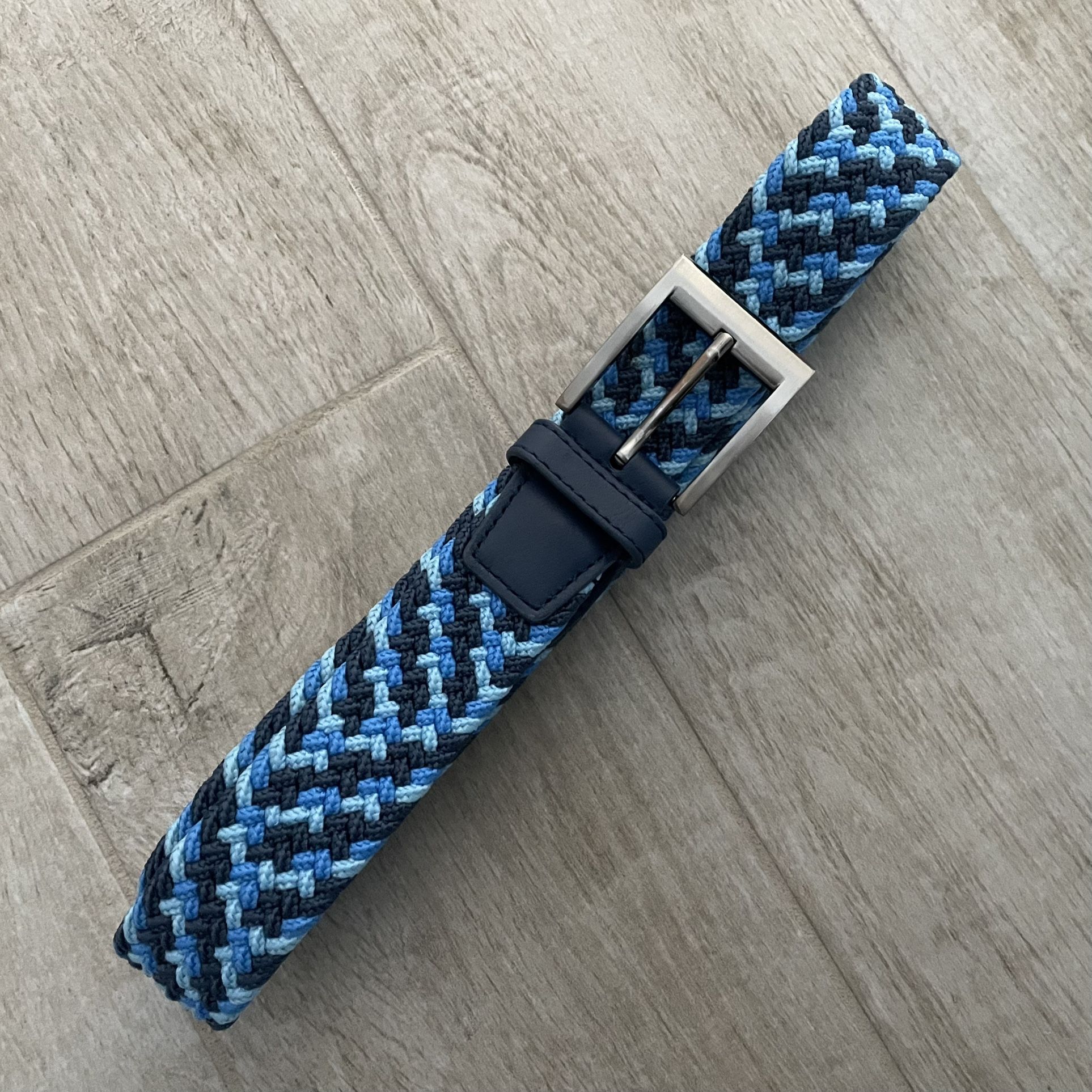adidas Golf Braided Weave Stretch Belt, Size 42