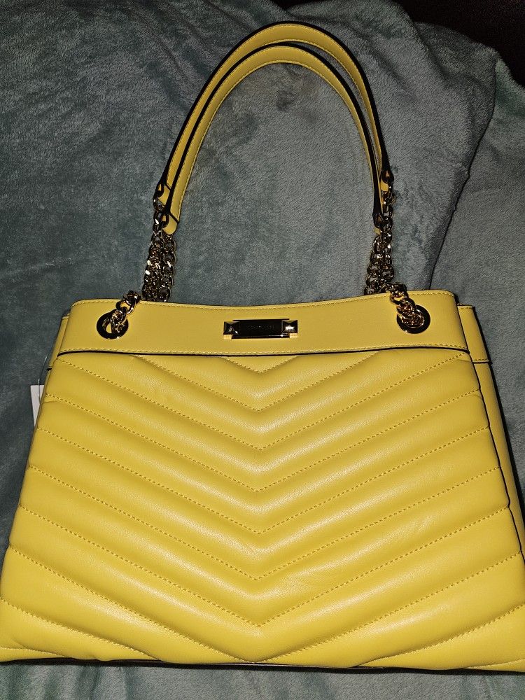 Michael Kors Yellow Purse