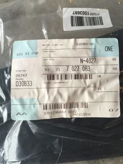 2008 BMW 535i windshield cover