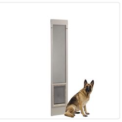 Original 15 in. x 20 in. White FastFit Patio Insert Pet Door for 77.6 in. to 80.4 in. Tall Sliding Patio Door