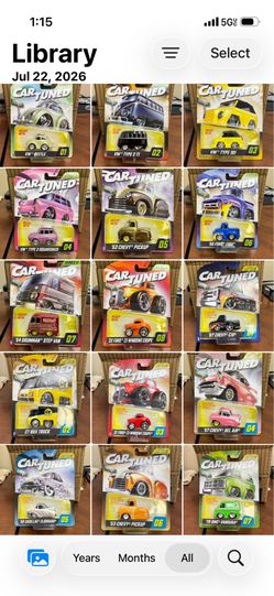 Car tuned series 6 and series 11 diecast
