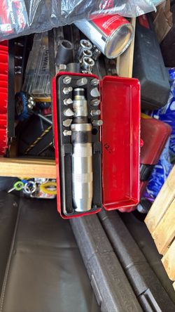 Impact Driver Screwdriver Bit Set with Case