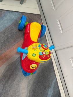 VTech, 2-in-1 Learn & Zoom Motorbike, Riding Toy 1 to 4 years old