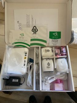 Security system brand new inbox ARLO see photos for details.