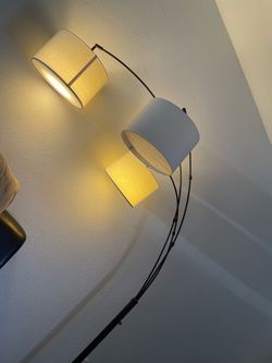 3-Light Arc Floor Lamp