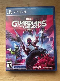 Marvel Guardians of the galaxy ps4 game