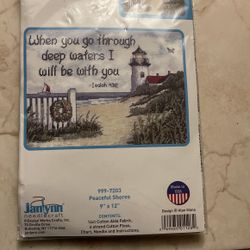 Janlynn Counted Cross Stitch Kit Lighthouse