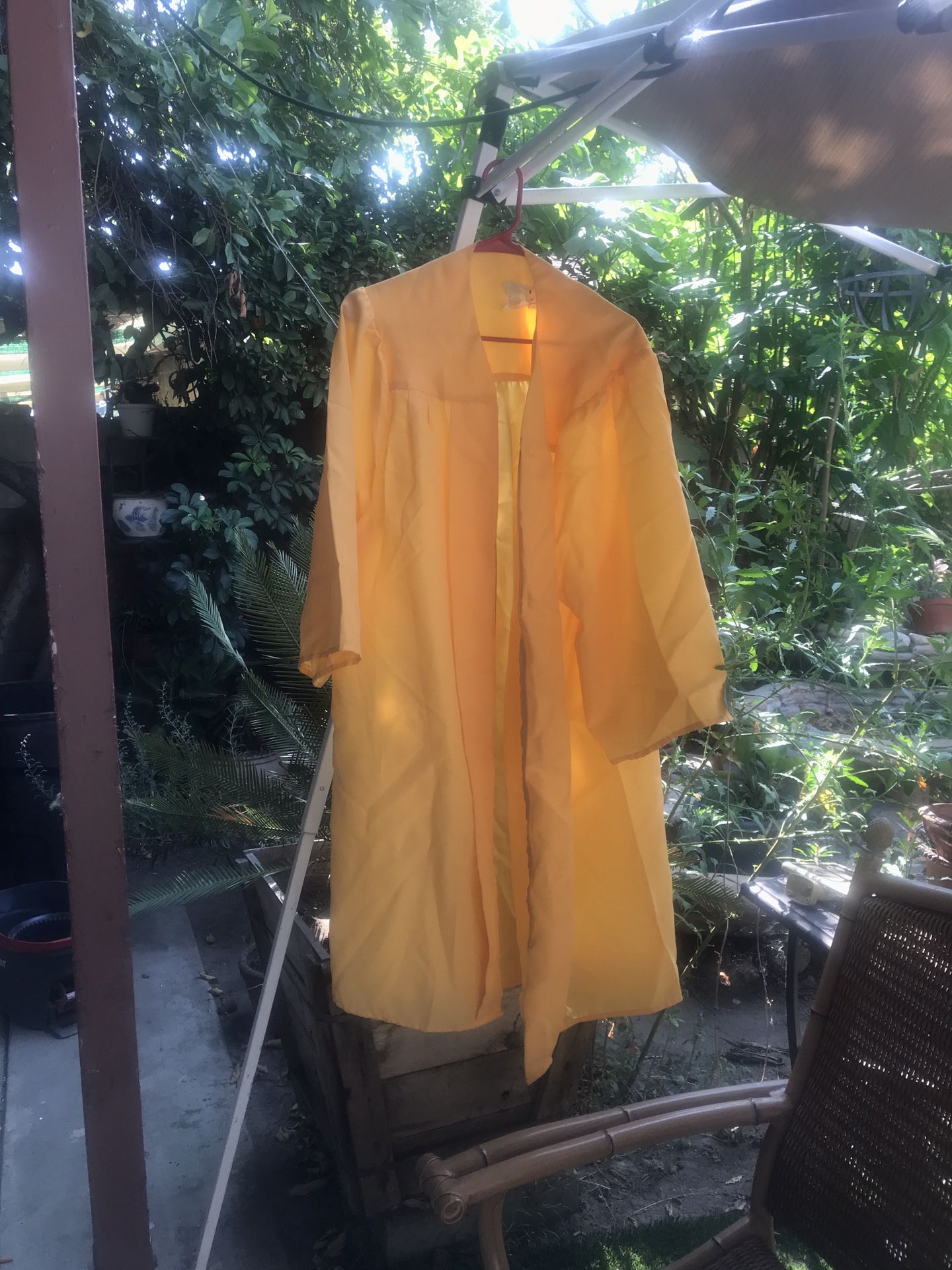 Gold Yellow Graduation Gown