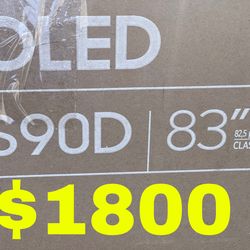 Samsung 83 OLED 144Hz 4K TV check my profile for more models